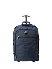 Cabin Max Blue 44L Hyrid Backpack with Wheels and Straps - Image 1 of 3