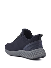 Pavers Blue Chrome Wide-Fit Memory Foam Trainers - Image 3 of 5