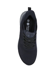 Pavers Blue Chrome Wide-Fit Memory Foam Trainers - Image 4 of 5