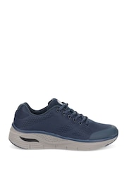 Pavers Blue Wide Fit Breathable Trainers - Image 1 of 5