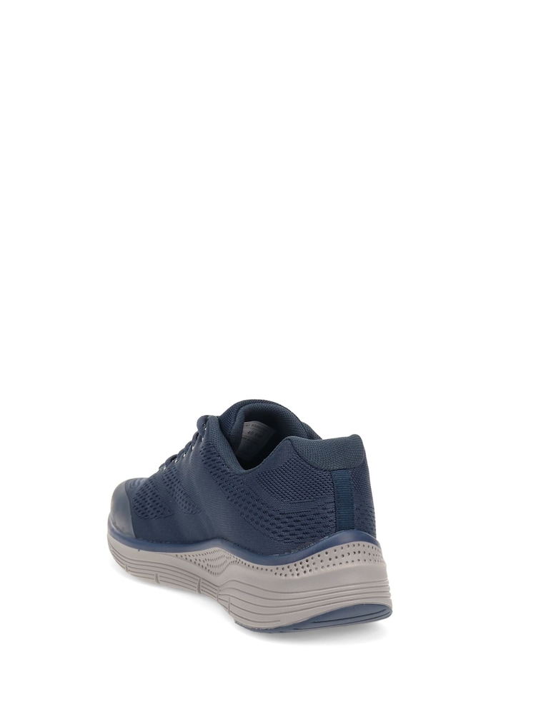 Pavers Blue Wide Fit Breathable Trainers - Image 3 of 5