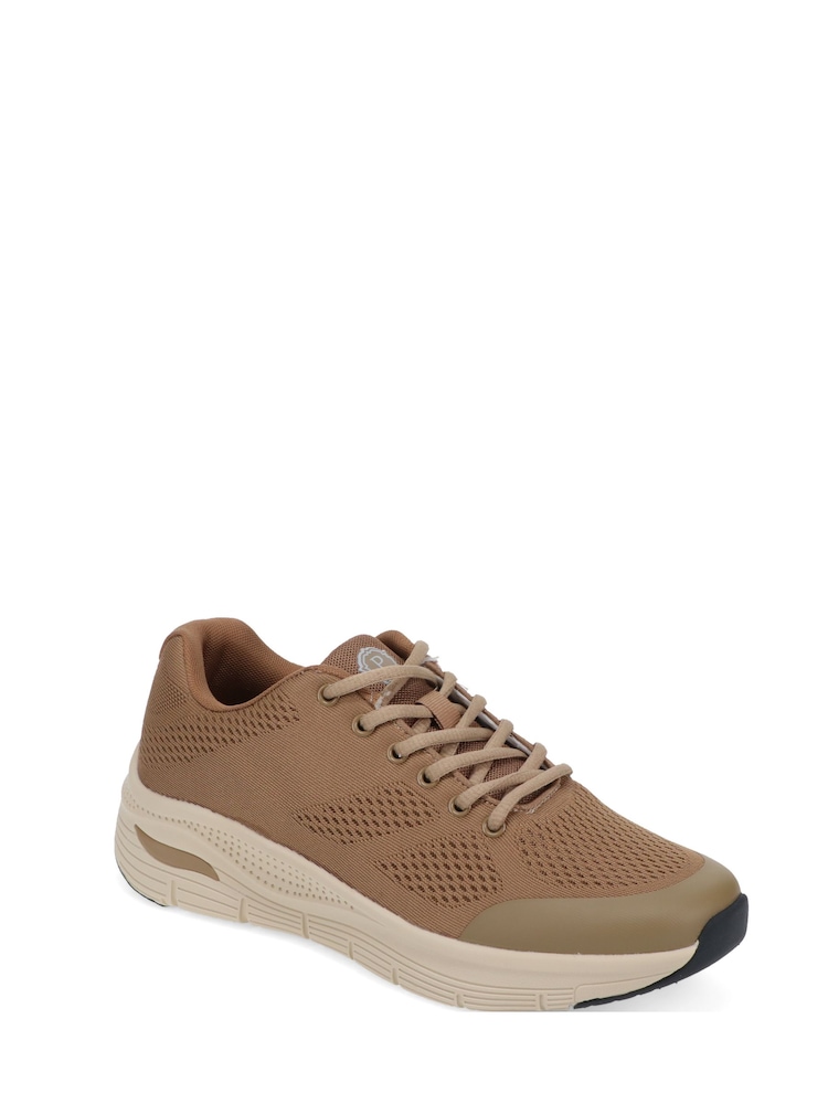 كريم - Pavers Wide Fit Breathable Trainers - صورة 2 من 5 كريم - Pavers Wide Fit Breathable Trainers - صورة 2 من 5