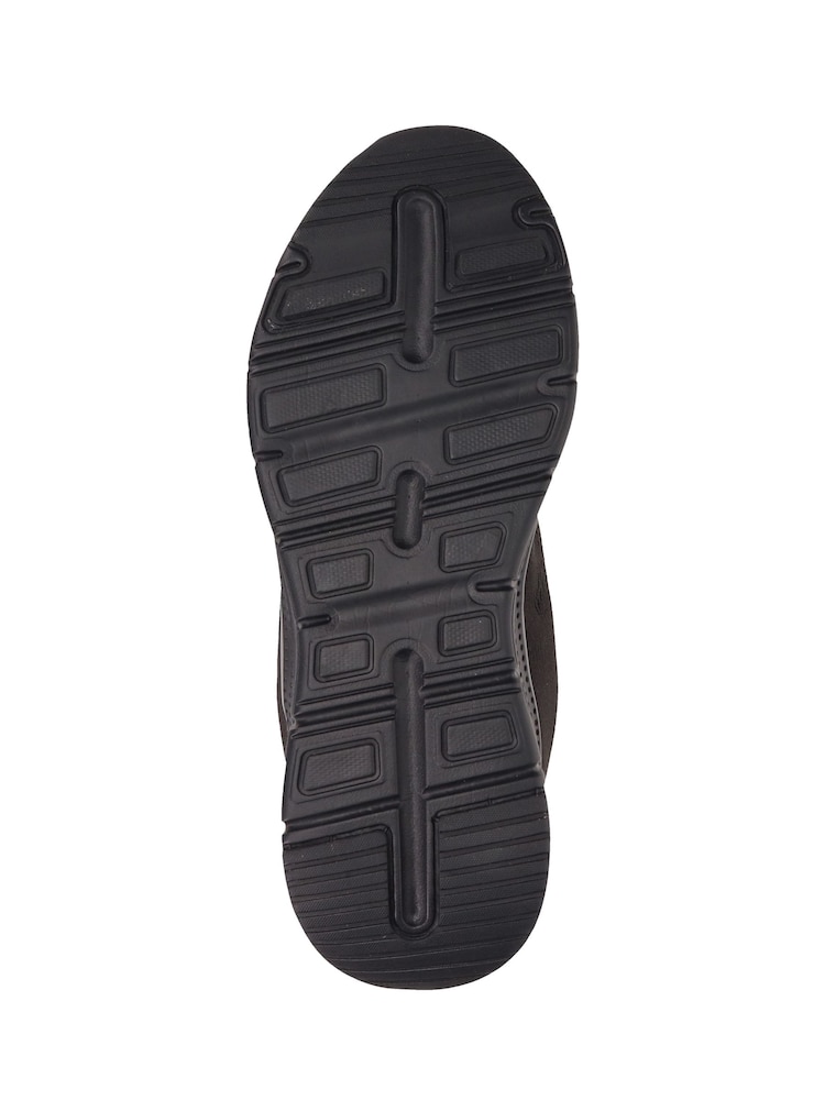 Pavers Black Wide Fit Breathable Trainers - Image 5 of 5