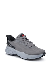 Pavers Grey Lightweight Memory Foam Trainers - Image 2 of 5