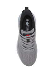 Pavers Grey Lightweight Memory Foam Trainers - Image 4 of 5