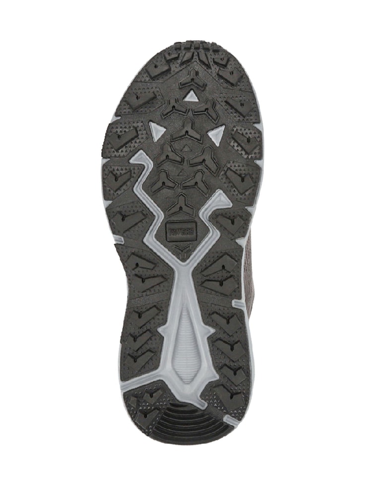Pavers Grey Lightweight Memory Foam Trainers - Image 5 of 5
