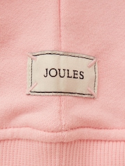 Joules Girls' Summer Days Pink Mermaid Applique Crew Neck Sweatshirt - Image 4 of 5