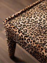 Rockett St George Leopard Love Velvet Starlet Coffee Table - Image 5 of 5
