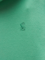 Turkos Blå - Joules Parkside bomullströja med huva för barn - Bild 3 av 5