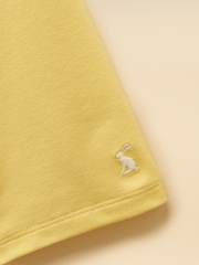 Joules Girls' Cartwheel Yellow Cycling Shorts 2 Pack - Image 4 of 8