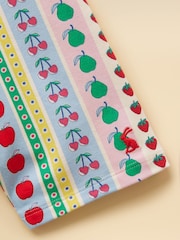 Joules Girls' Cartwheel Yellow Cycling Shorts 2 Pack - Image 7 of 8