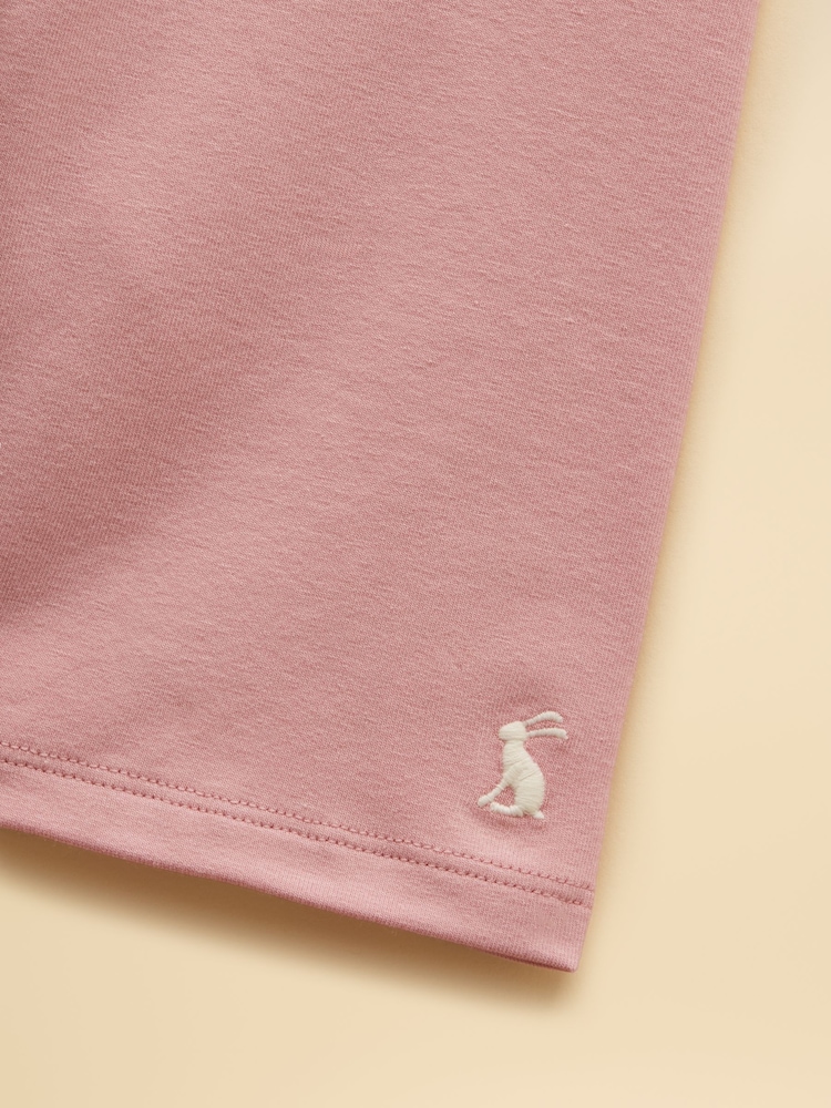 Joules Girls' Cartwheel Blue & Pink Cycling Shorts 2 Pack - Image 8 of 8 Joules Girls' Cartwheel Blue & Pink Cycling Shorts 2 Pack - Image 8 of 8