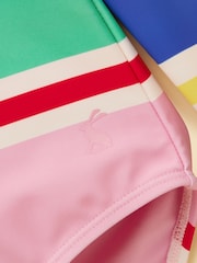 Multi Stripete - Joules langermet solsikker badedrakt til jenter - Bilde 4 av 4