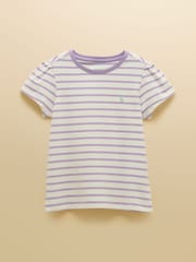 Μωβ & Πράσινο - Joules Girls' Let's Go Short Sleeve T-Shirts 2 Pack - Εικόνα 2 από 6