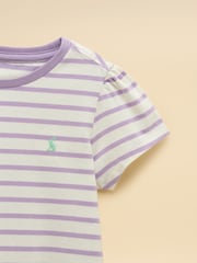 Μωβ & Πράσινο - Joules Girls' Let's Go Short Sleeve T-Shirts 2 Pack - Εικόνα 4 από 6