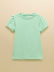 Μωβ & Πράσινο - Joules Girls' Let's Go Short Sleeve T-Shirts 2 Pack - Εικόνα 6 από 6