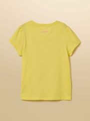 Ροζ & Κίτρινο - Joules Girls' Let's Go Short Sleeve T-Shirts 2 Pack - Εικόνα 5 από 7