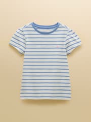 Roz/Turcoaz - Joules Girls' Let's Go Pack Of Three Short Sleeve T Shirts - Imaginea 1 din 4