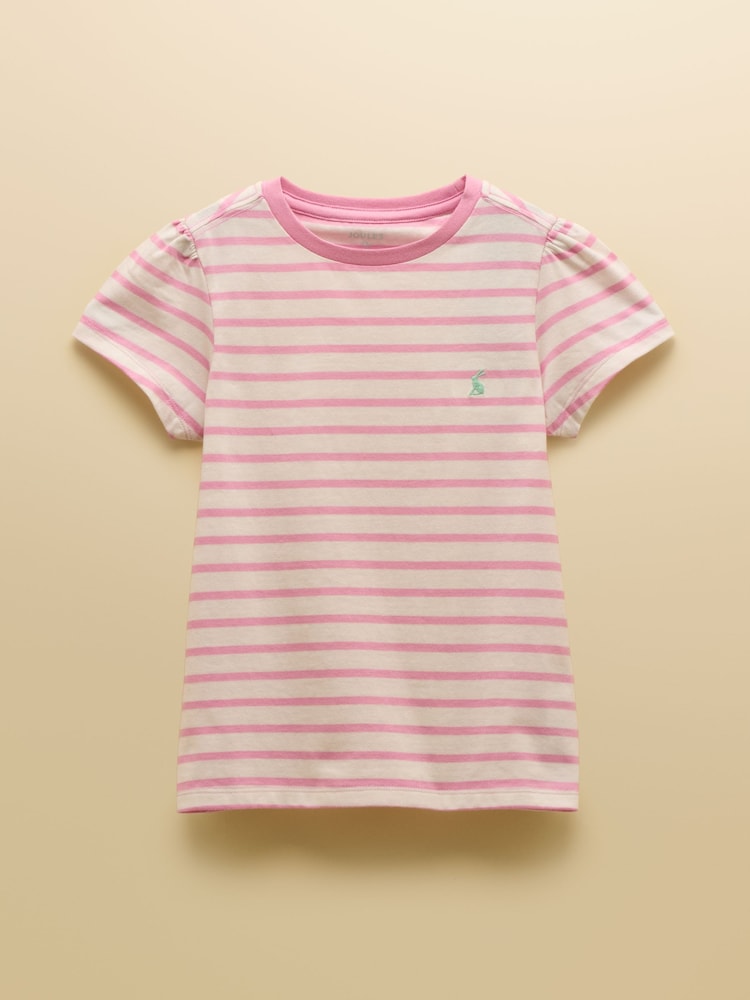 Roz &Portocaliu - Joules Girls' Let's Go Pack Of Three Short Sleeve T Shirts - Imaginea 2 din 7 Roz &Portocaliu - Joules Girls' Let's Go Pack Of Three Short Sleeve T Shirts - Imaginea 2 din 7