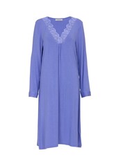Cyberjammies Purple Nora Rose Long Sleeve Short Nightdress - Image 3 of 4