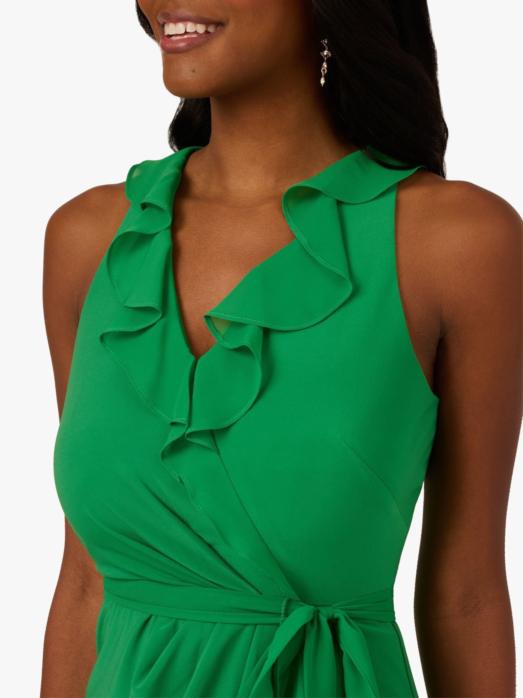 【海外限定】AdriannaPapell ドレス☆Green Surplice Combo Dres Buy Adrianna Papell Green Surplice Combo Dress from Next USA