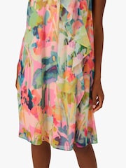 Adrianna Papell Pink Halter Sheath Short Dress - Image 4 of 6