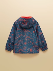 Μπλε δεινόσαυρος - Αδιάβροχο αδιάβροχο Joules για παιδιά με κουκούλα - Εικόνα 4 από 7