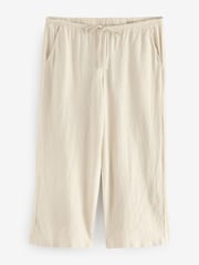 Live Unlimited Natural Petite Full length Drawstring Trousers - Image 1 of 1