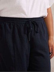 Live Unlimited Navy Curve Mix Tapered Trousers - Image 2 of 3