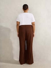Live Unlimited Brown Curve Tailored Trousers - Image 4 of 4