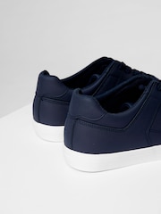 Threadbare Navy Court Trainers - Image 4 of 4