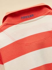 Πορτοκαλί & λευκό - Joules Boys' Woody Striped Cotton Polo Shirt - Εικόνα 7 του 7