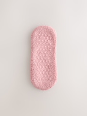 Pink Cherries Print Cosy Footsie Socks 1 Pack - Image 2 of 4