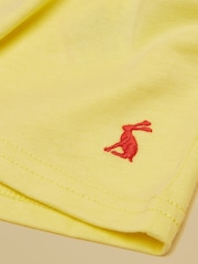 Joules Boys' Archie Yellow Applique Graphic T-Shirt - Image 4 of 5