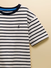 Joules Boys' Let's Go Orange & Navy Pack Of Two Short Sleeve T-Shirts - Image 5 of 7