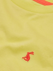 Joules Boys' Let's Go Blue & Yellow Pack Of Two Short Sleeve T-Shirts - Image 10 of 10