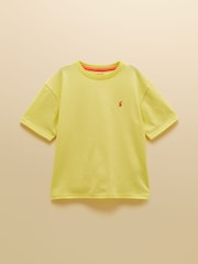Joules Boys' Let's Go Blue & Yellow Pack Of Two Short Sleeve T-Shirts - Image 7 of 10