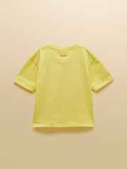 Joules Boys' Let's Go Blue & Yellow Pack Of Two Short Sleeve T-Shirts - Image 8 of 10