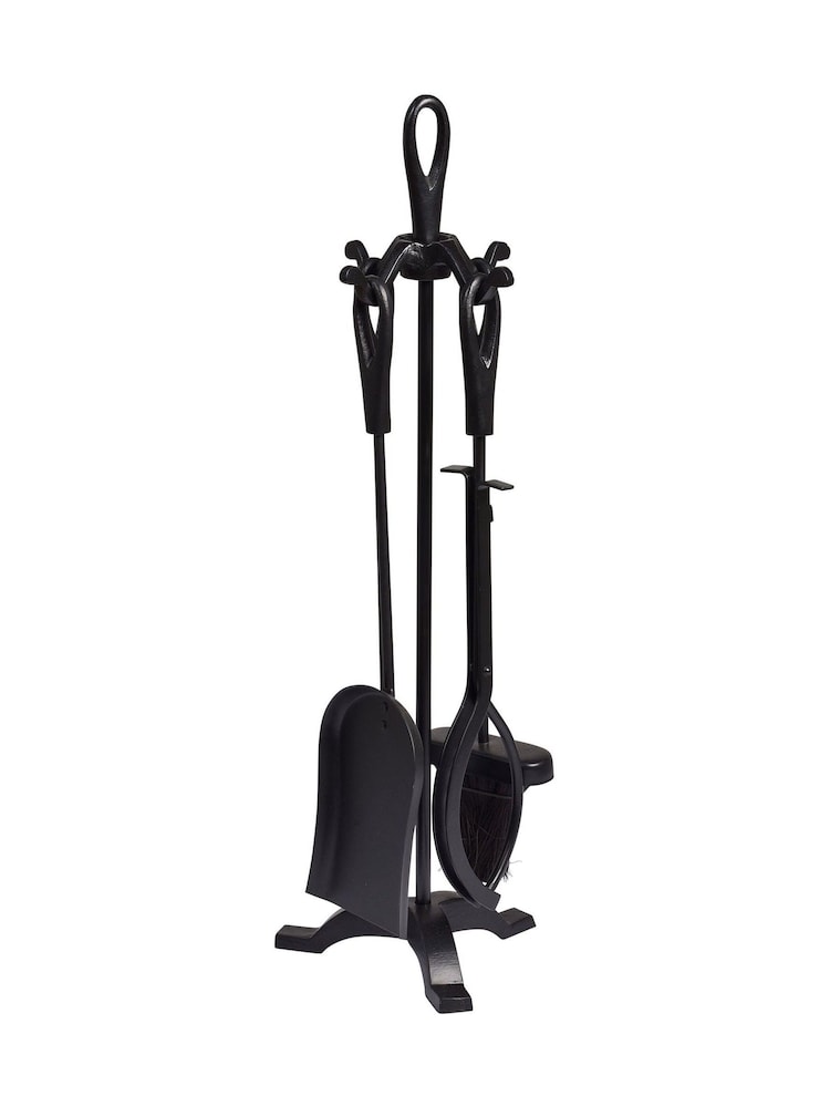 Garden Trading Black Latton Fireside Tool Set - Image 2 of 2