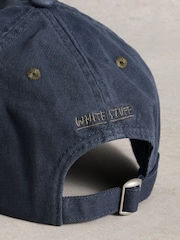 White Stuff Blue 100% Cotton Baseball Cap - Image 2 of 2