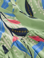 White Stuff Green Archer Jersey Maxi Dress - Image 6 of 6