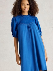 White Stuff Blue Lea Dress - Image 1 of 6