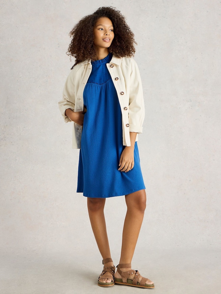 White Stuff Blue Lea Dress - Image 2 of 6 White Stuff Blue Lea Dress - Image 2 of 6