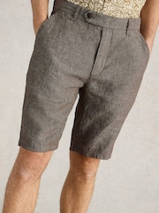 Cinza - Calções chinoWhite Stuff 100% Linen - Imagem 3 de 6
