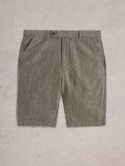 Cinza - Calções chinoWhite Stuff 100% Linen - Imagem 5 de 6