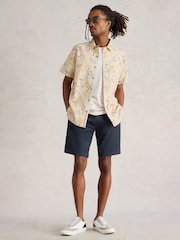 White Stuff Natural 100% Organic Cotton Finsbury Kyoto Printed Shirt - Image 1 of 6
