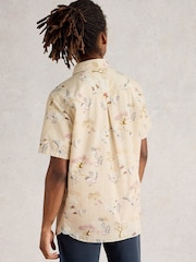 White Stuff Natural 100% Organic Cotton Finsbury Kyoto Printed Shirt - Image 2 of 6