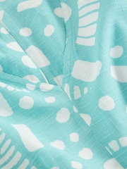White Stuff Blue Lucy Midi Dress - Image 6 of 6
