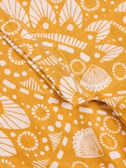 Amarillo con limones - Camiseta de algodón 100  con muesca en el cuello Nelly de White Stuff - Imagen 6 de 6