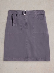 White Stuff Purple Teakie Skirt - Image 5 of 6